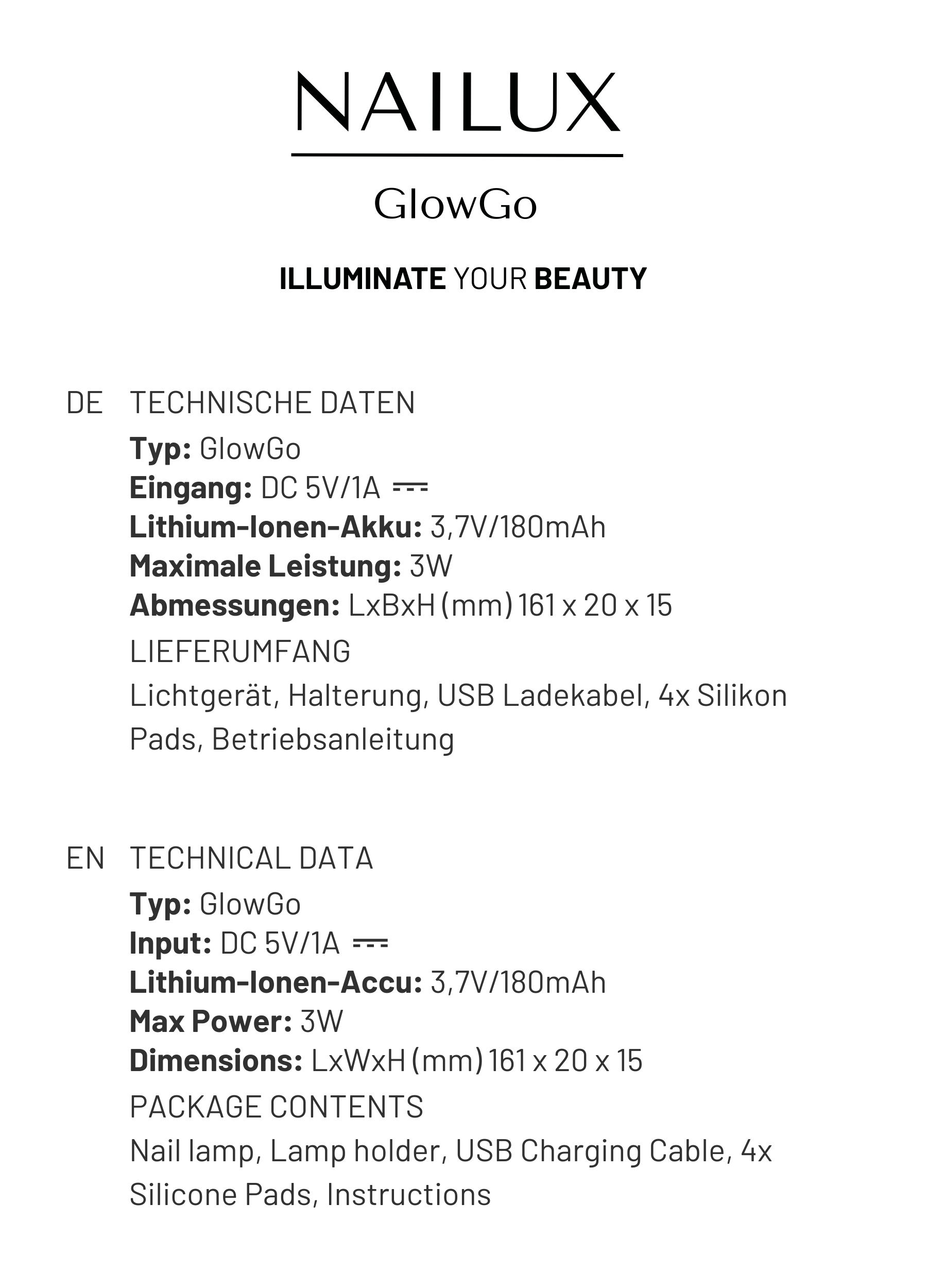 NAILUX GlowGo